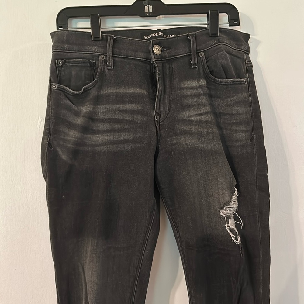 Express Mid Rise Ankle Jean Legging